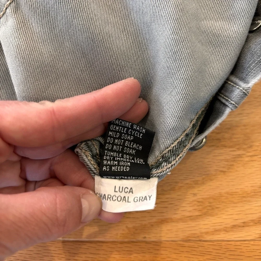 🐎 Vintage Wrangler Gray Denim Jacket - size S​​​​​ - Picture 11 of 11